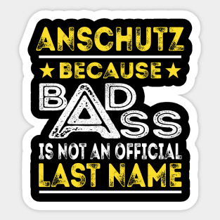 ANSCHUTZ Sticker